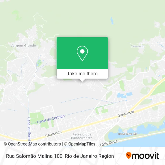 Rua Salomão Malina 100 map