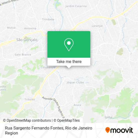Rua Sargento Fernando Fontes map