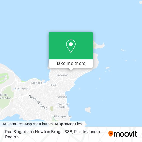 Rua Brigadeiro Newton Braga, 338 map