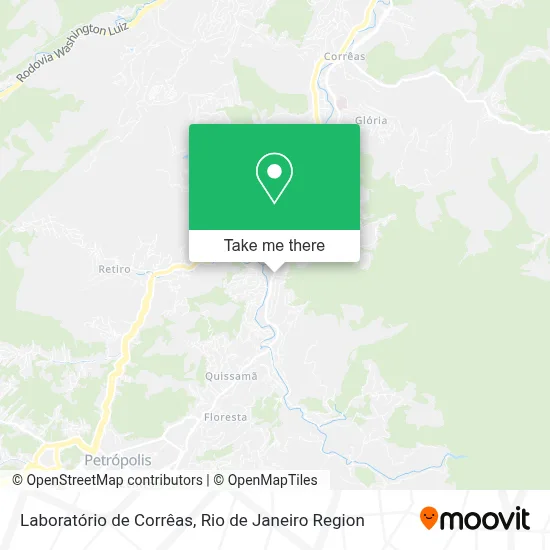 Laboratório de Corrêas map