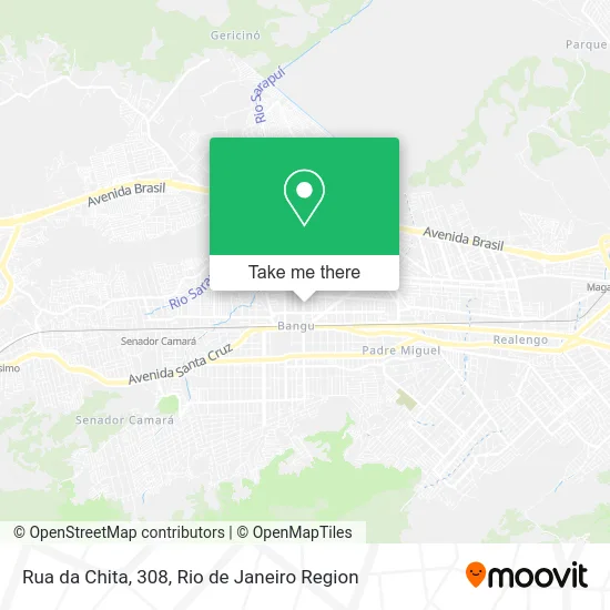 Rua da Chita, 308 map