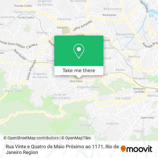 Rua Vinte e Quatro de Maio Próximo ao 1171 map