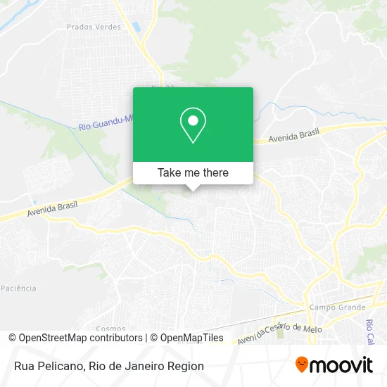 Rua Pelicano map