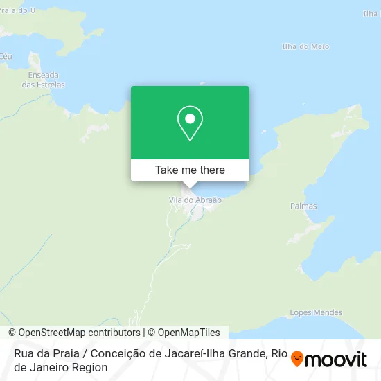 Rua da Praia / Conceição de Jacareí-Ilha Grande map