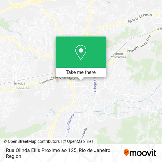 Rua Olinda Ellis Próximo ao 125 map
