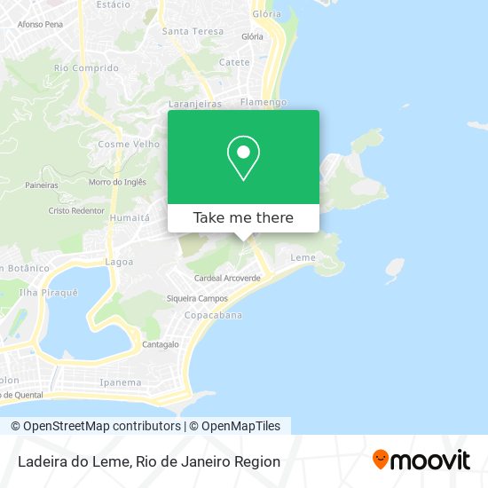 Ladeira do Leme map