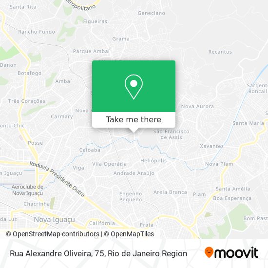 Rua Alexandre Oliveira, 75 map