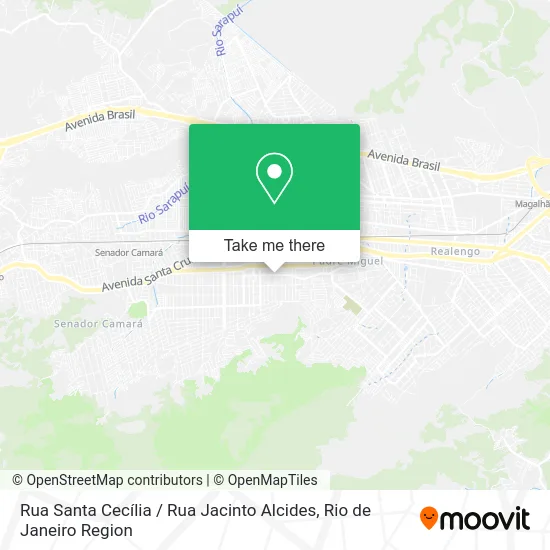 Rua Santa Cecília / Rua Jacinto Alcides map