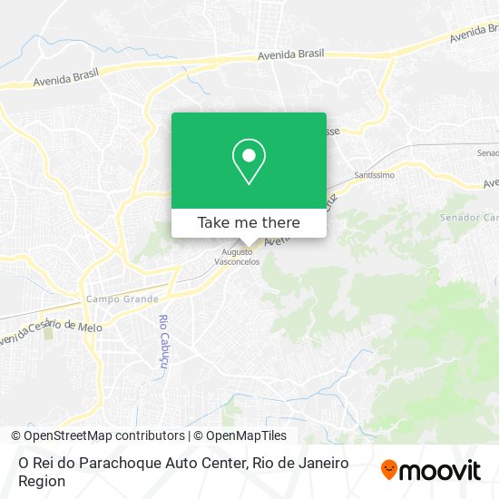 Mapa O Rei do Parachoque Auto Center