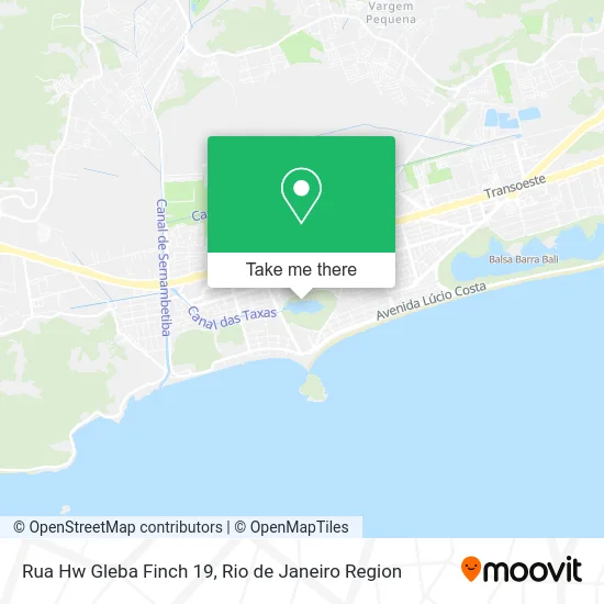 Rua Hw Gleba Finch 19 map