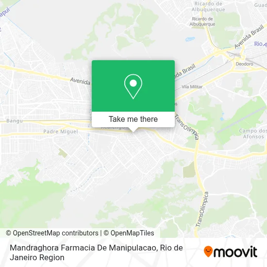 Mandraghora Farmacia De Manipulacao map