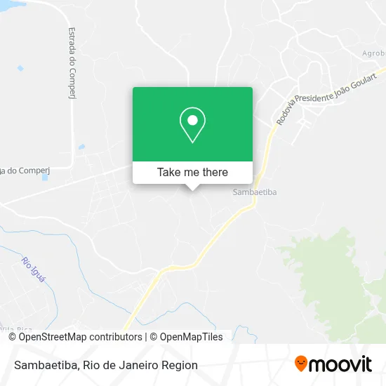 Sambaetiba map