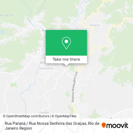 Rua Paraná / Rua Nossa Senhora das Graças map