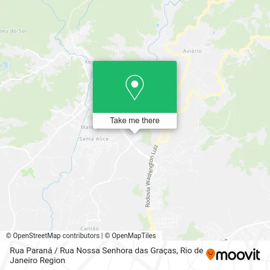 Rua Paraná / Rua Nossa Senhora das Graças map