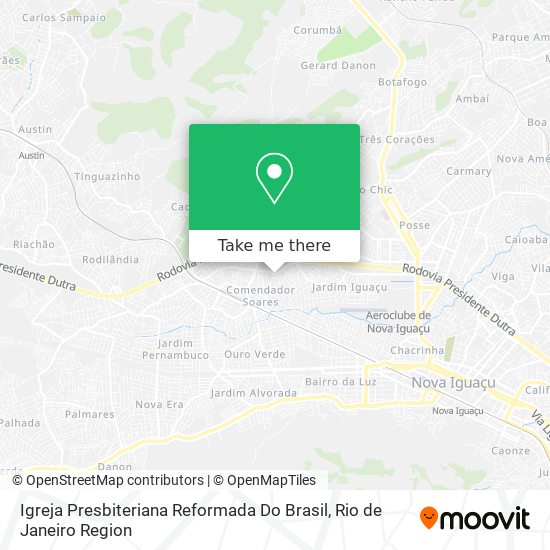 Mapa Igreja Presbiteriana Reformada Do Brasil