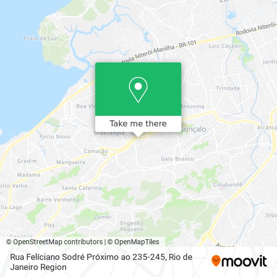 Rua Felíciano Sodré Próximo ao 235-245 map