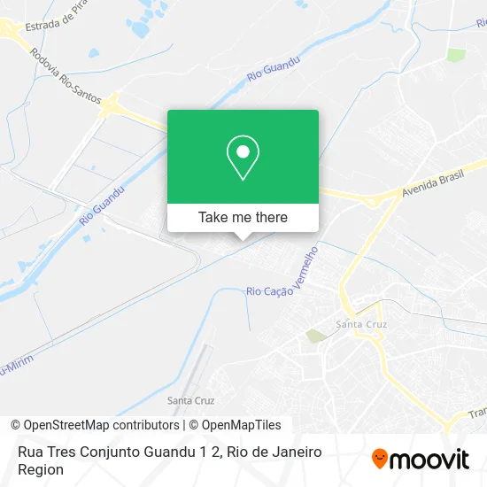 Rua Tres Conjunto Guandu 1 2 map