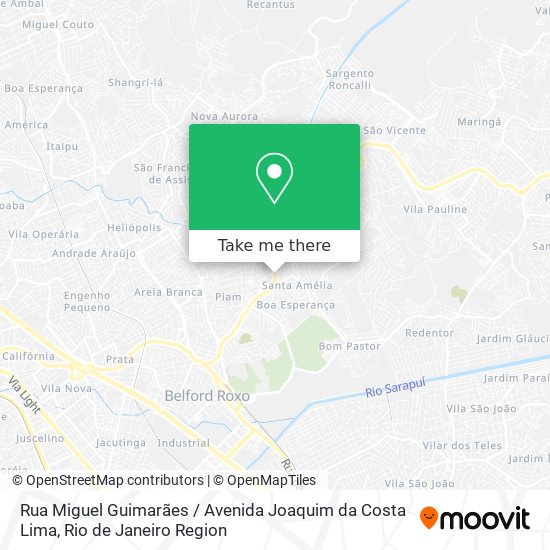 Rua Miguel Guimarães / Avenida Joaquim da Costa Lima map