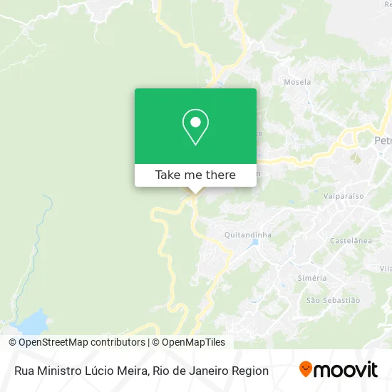 Rua Ministro Lúcio Meira map