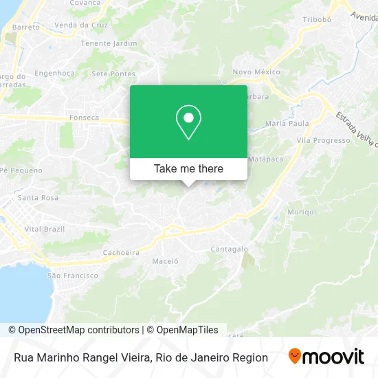 Rua Marinho Rangel Vieira map