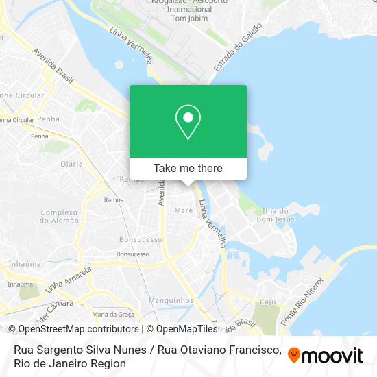 Rua Sargento Silva Nunes / Rua Otaviano Francisco map