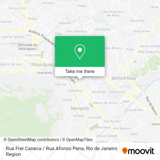Rua Frei Caneca / Rua Afonso Pena map