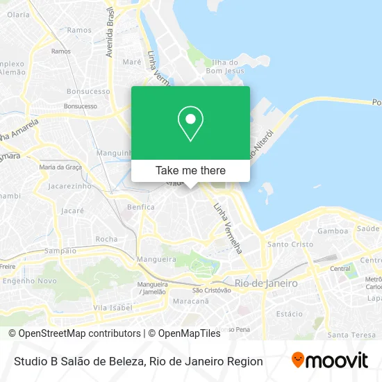 Studio B Salão de Beleza map