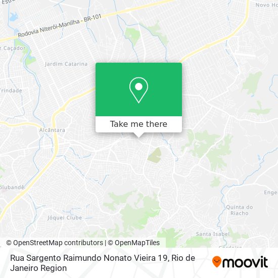 Rua Sargento Raimundo Nonato Vieira 19 map
