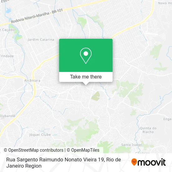 Rua Sargento Raimundo Nonato Vieira 19 map