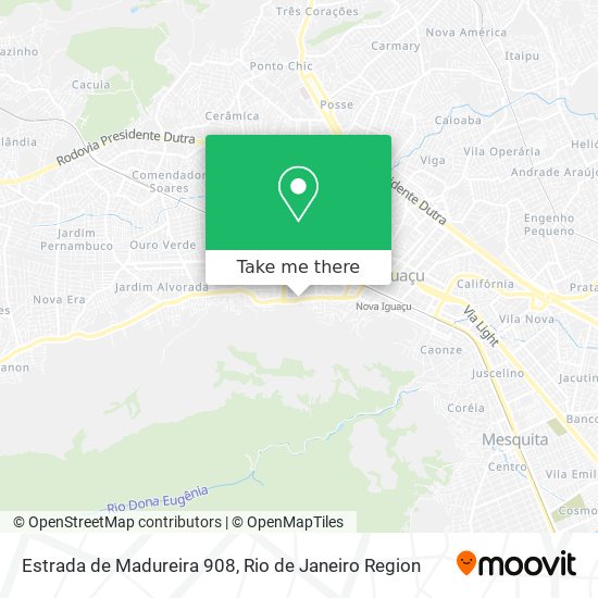 Estrada de Madureira 908 map
