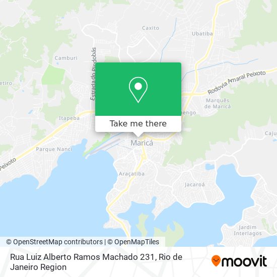 Rua Luiz Alberto Ramos Machado 231 map