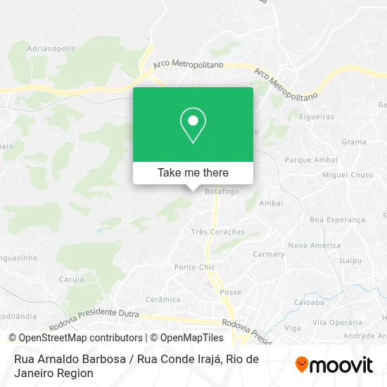 Rua Arnaldo Barbosa / Rua Conde Irajá map
