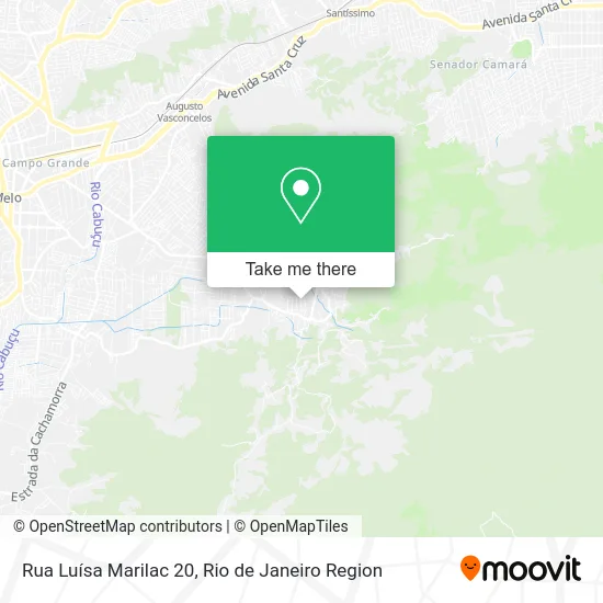 Rua Luísa Marilac 20 map
