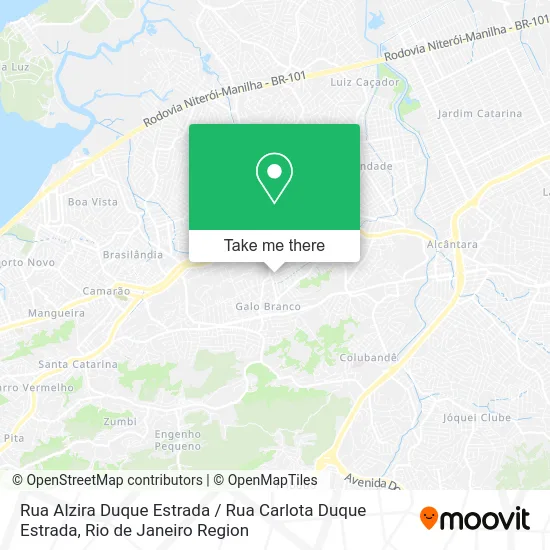 Rua Alzira Duque Estrada / Rua Carlota Duque Estrada map