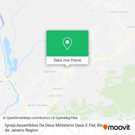 Igreja Assembleia De Deus Ministerio Deus E Fiel map