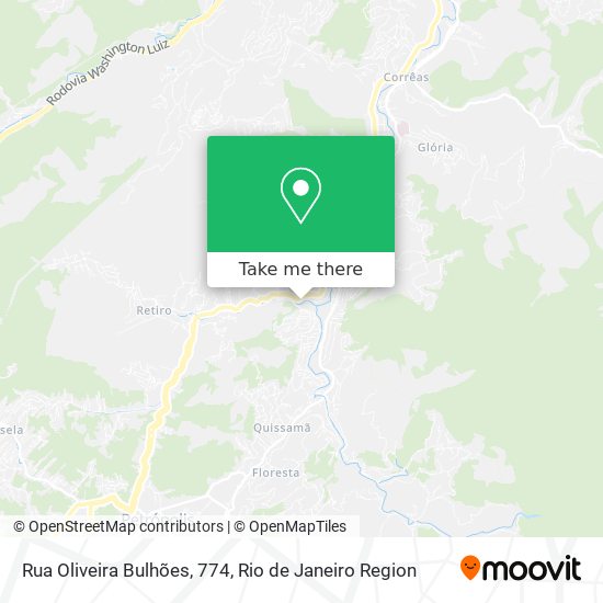Rua Oliveira Bulhões, 774 map