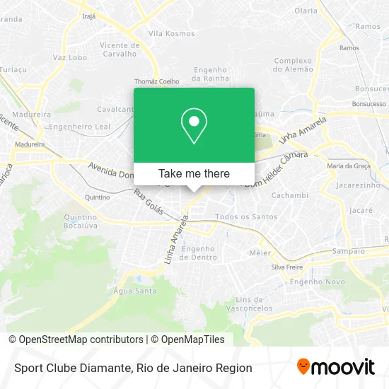 Sport Clube Diamante map