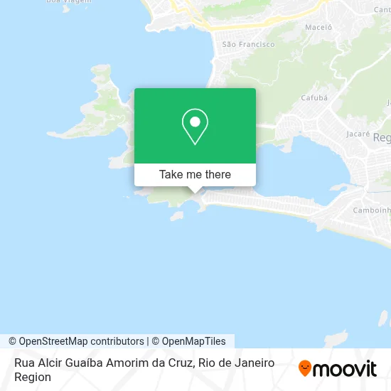Rua Alcir Guaíba Amorim da Cruz map