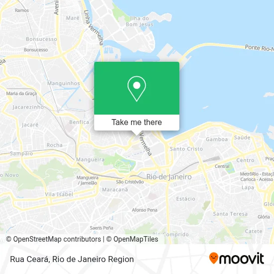 Rua Ceará map
