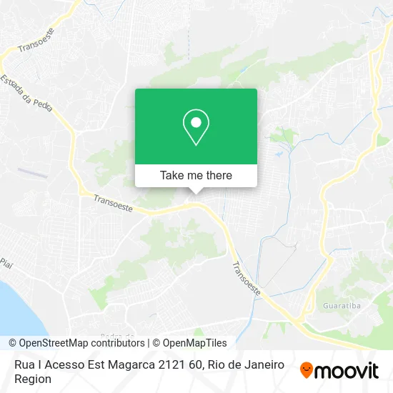 Rua I Acesso Est Magarca 2121 60 map