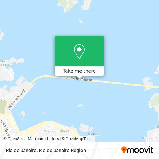 Rio de Janeiro map