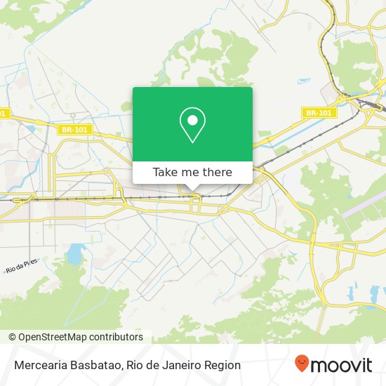 Mercearia Basbatao map