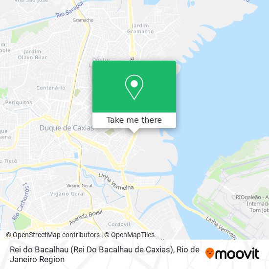 Rei do Bacalhau (Rei Do Bacalhau de Caxias) map