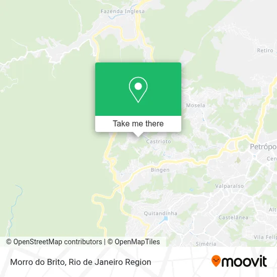 Morro do Brito map