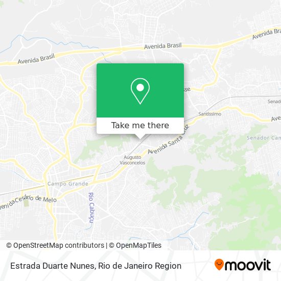 Estrada Duarte Nunes map