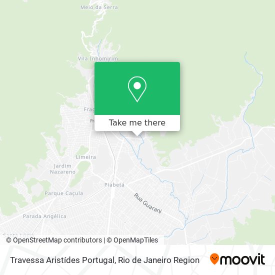 Travessa Aristídes Portugal map