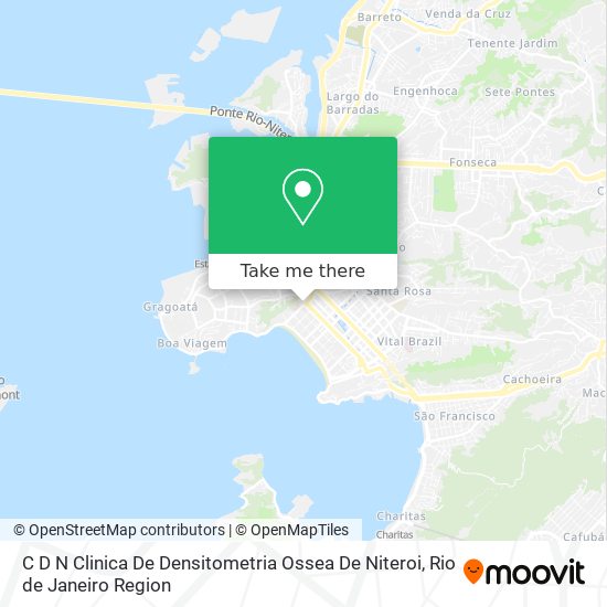 C D N Clinica De Densitometria Ossea De Niteroi map