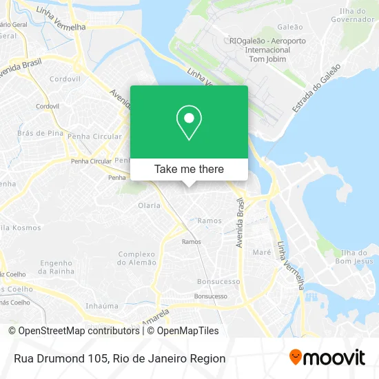 Rua Drumond 105 map