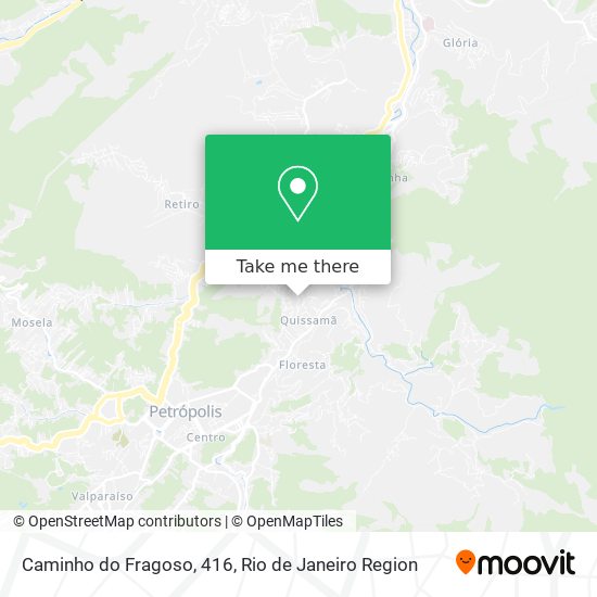 Caminho do Fragoso, 416 map