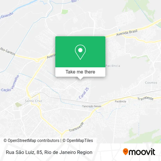 Rua São Luiz, 85 map
